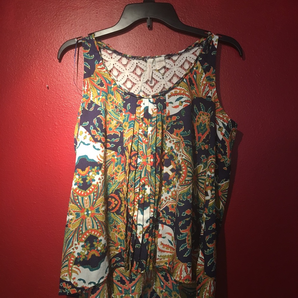 Floral Tank Top